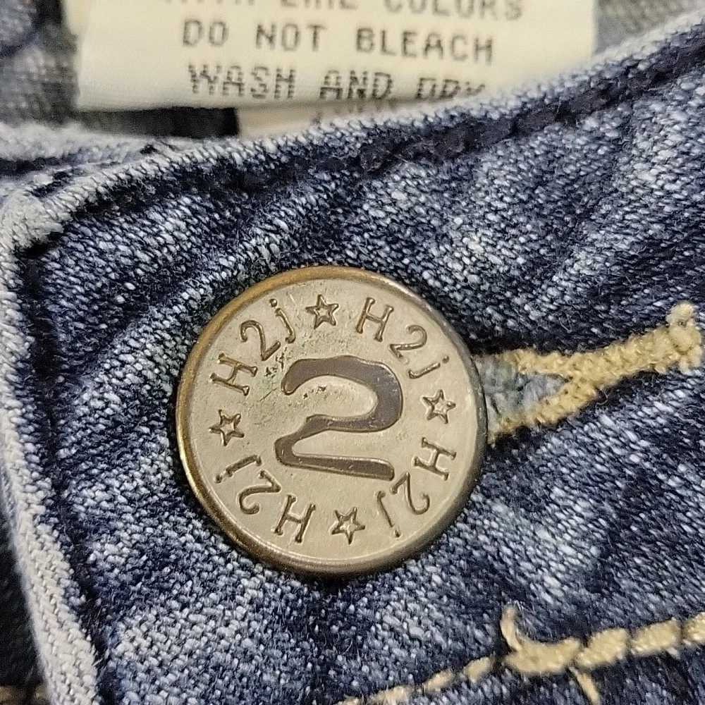 H2j Production Womens Lulu Ankle‎ Jeans Med Wash Size 5 / 6